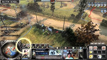 CoH2 - Hans(OKW) vs VonIvan(USF) A game of Abandons