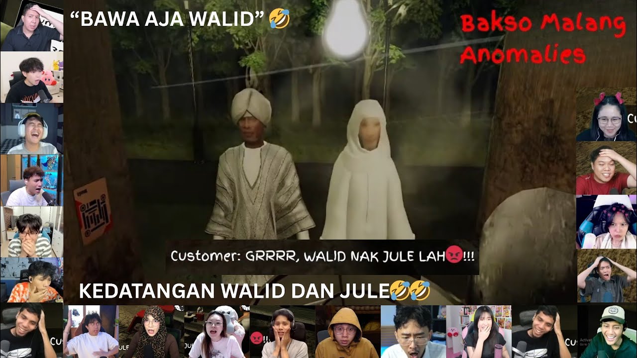 WALID NAK JULE BOLEH?🤣🤣 I KEDATANGAN WALID DAN JULE🤣 I BAKSO MALANG ANOMALIES
