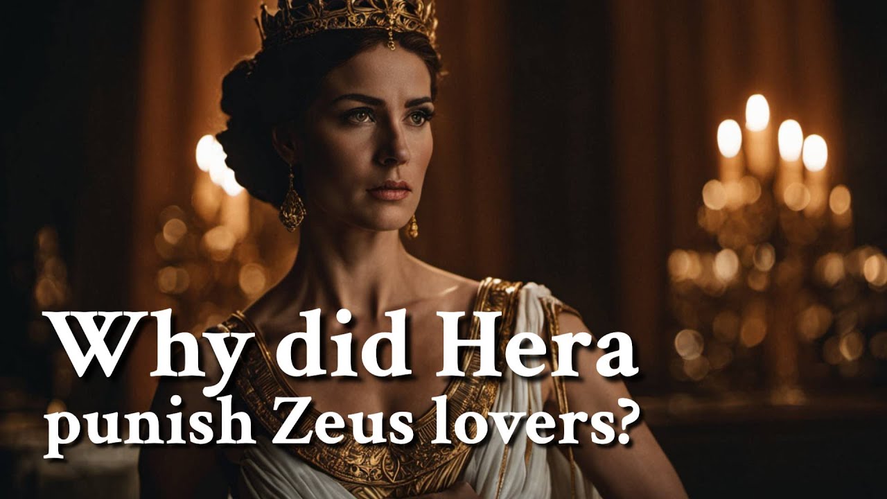 Why did Hera punish Zeus lovers? Greek Mythology Story YouTube