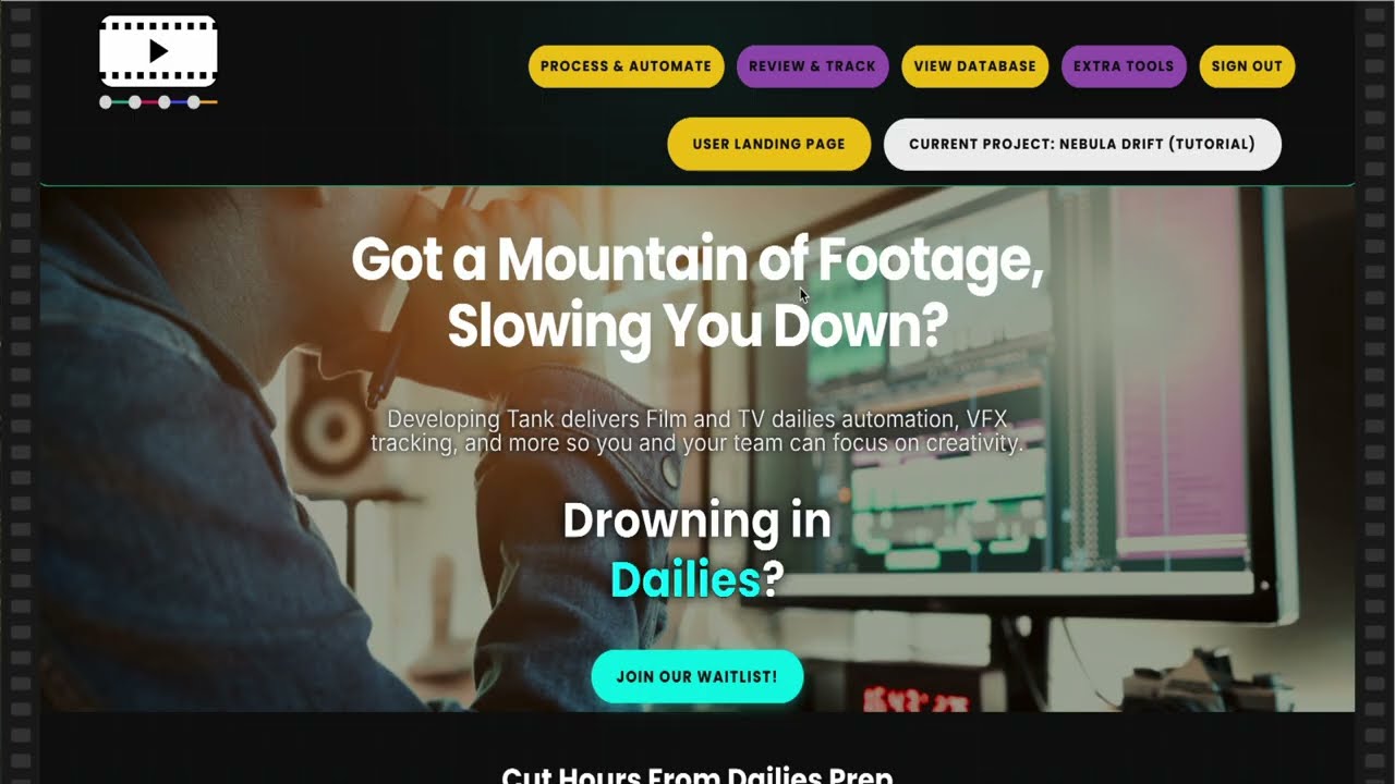 Developing Tank post production automation — video demo thumbnail