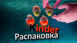 Распаковка KINDER Surprise КИНДЕР Джой Шоколадные Яйца с Сюрпризом 2020 Видео # 2