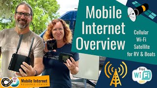 Mobile Internet Overview for RV & Boat  Cellular, WiFi & Satellite