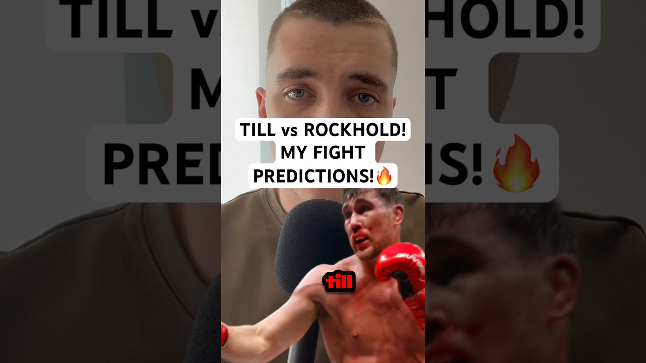 Darren Till vs Luke Rockhold 🔥 My fight predictions! 👊 