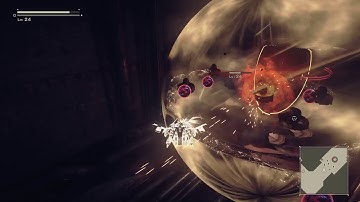 Nier: Automata Route B - Prologue: 9S Cutscene: Provide Support To Attack Squad Hack Towers Gameplay