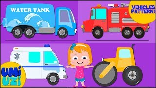 Vehicle Pattern Umi Uzi Educational Video For Kids