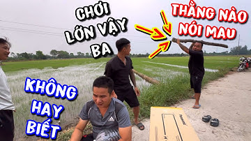 Thách bạn nhịn được cười khi xem team thánh xàm chơi nhân phẩm mò kim đáy biển