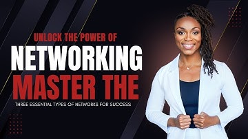 Unlock the Power of Networking:Master the Three Essential Types of Networks for Success With Coach T
