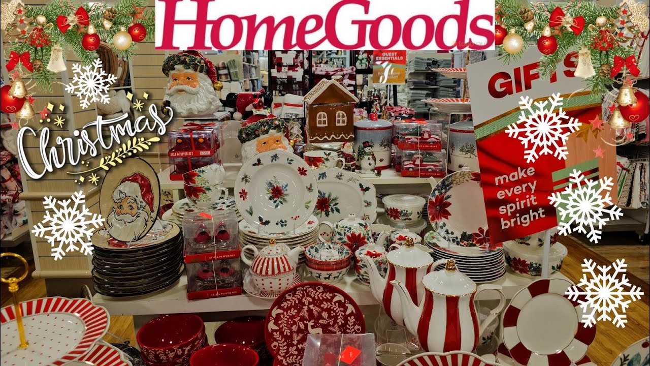 HOMEGOODS KITCHEN DECORATIONS CHRISTMAS FINDS AND MORE SHOP WITH ME 2024