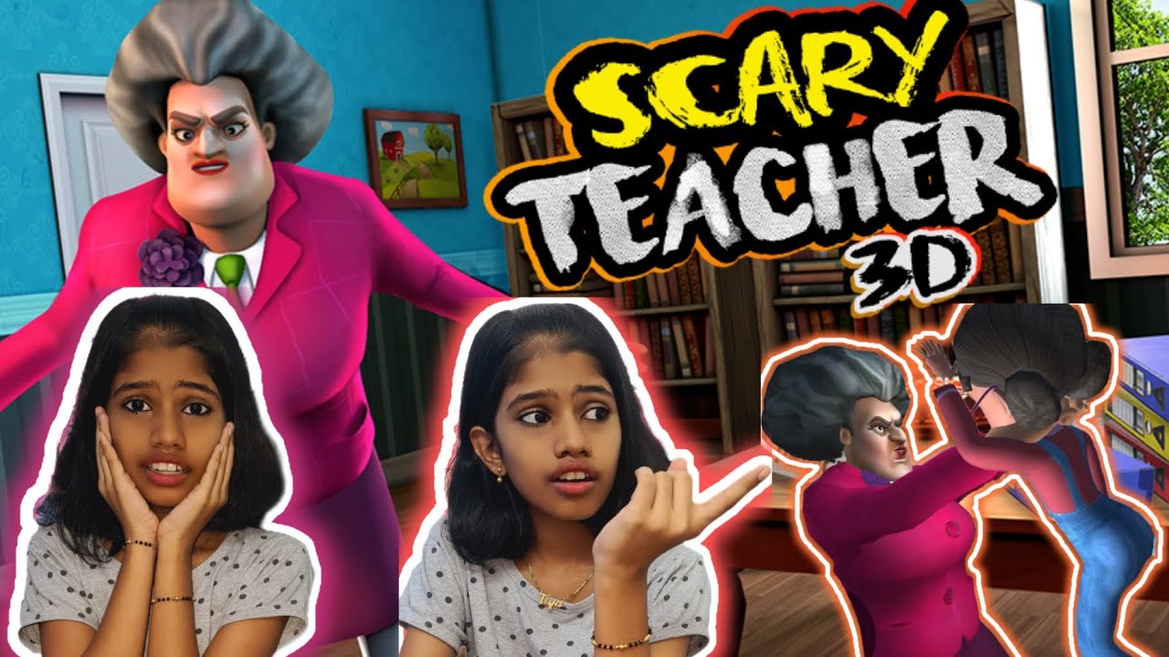 #Tiyakutty #ScaryTeacher👽 കളിക്കുമ്പോൾ #Teacher പേടിപ്പിച്ചു😱 #Tiyakutty ഓടിപ്പോയി🏃‍♀️ #HorrorGame