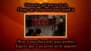 Glee - I kissed a girl / Sub spanish with lyrics