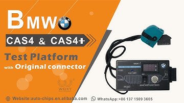 To Program BMW CAS4 CAS4 Key on Bench via OBD without Openning and Welding Off-site Key Programming