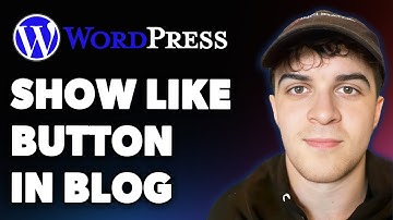 How to Show Like Button in Blog in Wordpress (Full 2025 Guide)