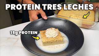 I Made High-Protein TRES LECHES Cake (Only 139 Calories!)