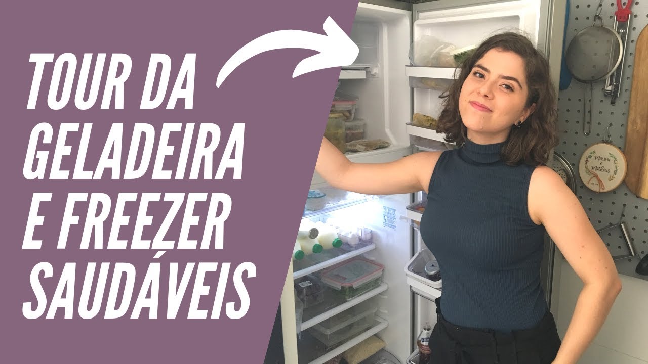 O QUE TEM NA MINHA GELADEIRA, FREEZER E DESPENSAS SAUDÁVEIS? | MARINA MORAIS