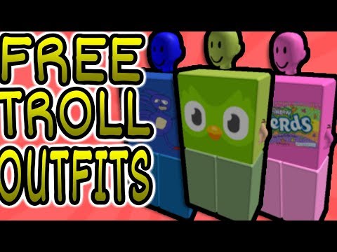 Free Cool Roblox Troll Outfits Youtube