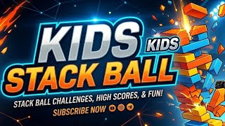 Stack Ball Live 5 ! 🎮 🔴 #live #livestream #stackballlive #shortslive #shortfeed #asmr