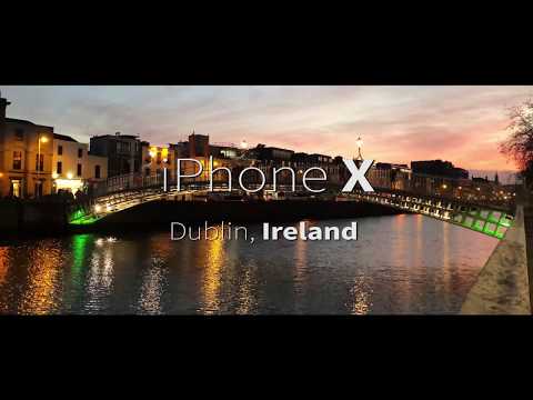 iPhone X 4K 60fps Video Test - Dublin, Ireland