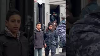 Вторая Группа Жителей Палестины Прибыла Сегодня В Дагестан.среди Них - 27 Человек, Из Них 14 Детей.