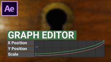 Graph Editor of Position & Scale (Separate Dimensions) - After Effects Tutorial