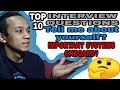 Mga Tanong sa Interview para sa (Engine Cadets) International Company  | #SeamanVlog