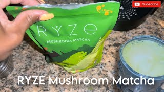 DENTAL HYGIENIST MORNING ROUTINE, RYZE MUSHROOM, MATCHA GREEN TEA LATTE, PREMIER PROTEIN, REVIEW