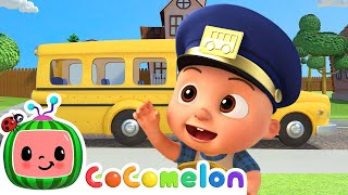 The Wheels On Jjs Bus Go Round & Round Cocomelon Kids Songs & Nursery Rhymes