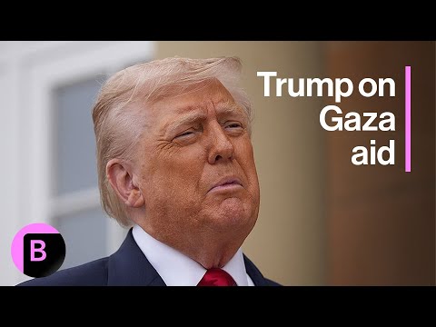 Trump Comments on UK Trade Deal, Gaza Aid