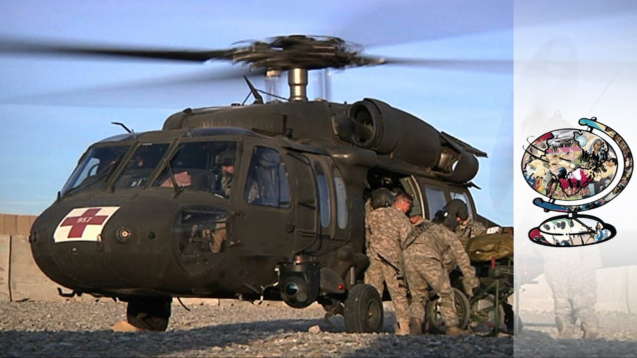 Documentary backdrop image for A Medic's Work in Afghanistan Is Never Done (2016)