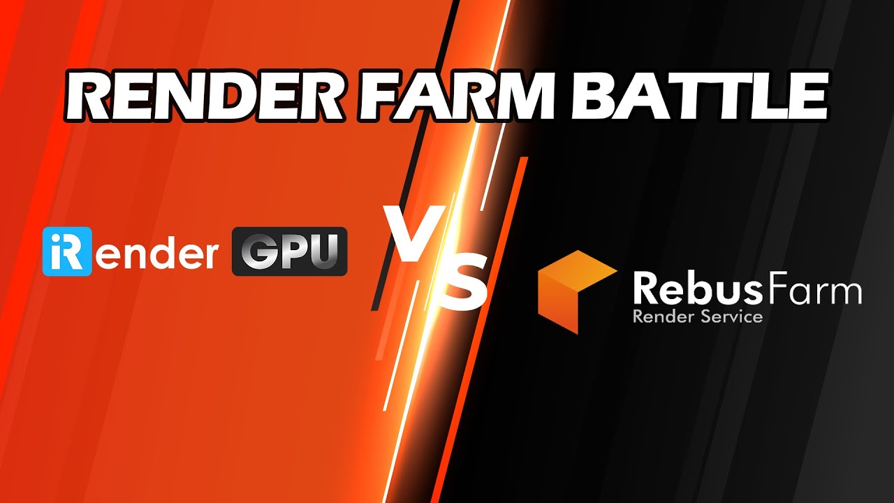 RENDER FARM BATTLE - RebusFarm vs iRender | Redshift render farm - YouTube