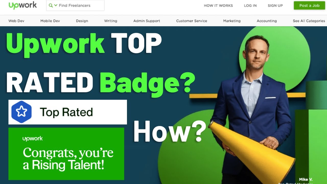 Complete Tutorial on How to Get Top Rated Badge on Upwork