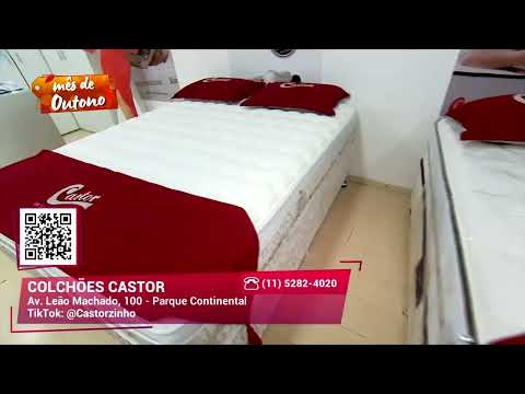 Conforto e qualidade para suas noites | Colchões Castor | Gazeta Shopping