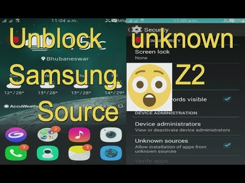 Install Apps From Unknown Sources In Tizen Samsung Z2 By Secret Of All Things