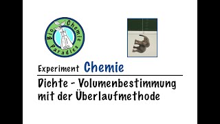 Experiment Chemie Dichte Volumenbestimmung Mit Der Überlaufmethode