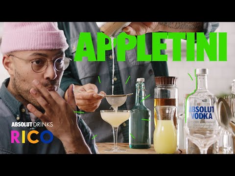 Wie man einen Appletini mit Rico machen | Absolut Drinks