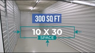 10x30 Storage Unit Size Information