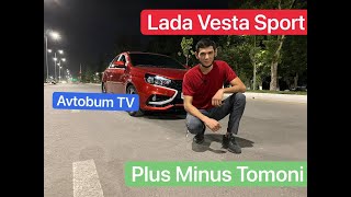 Lada vesta Sport 2021 yilda sotib olsa boladim yoq? Plus minus Tomonlari