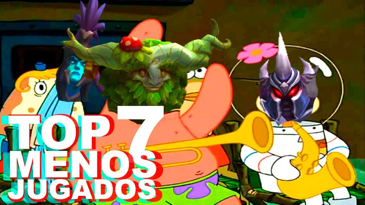rumble stars TOP 7 CAMPEONES MENOS USADOS DE LEAGUE OF LEGENDS | Halo y Ness Lol | Ness