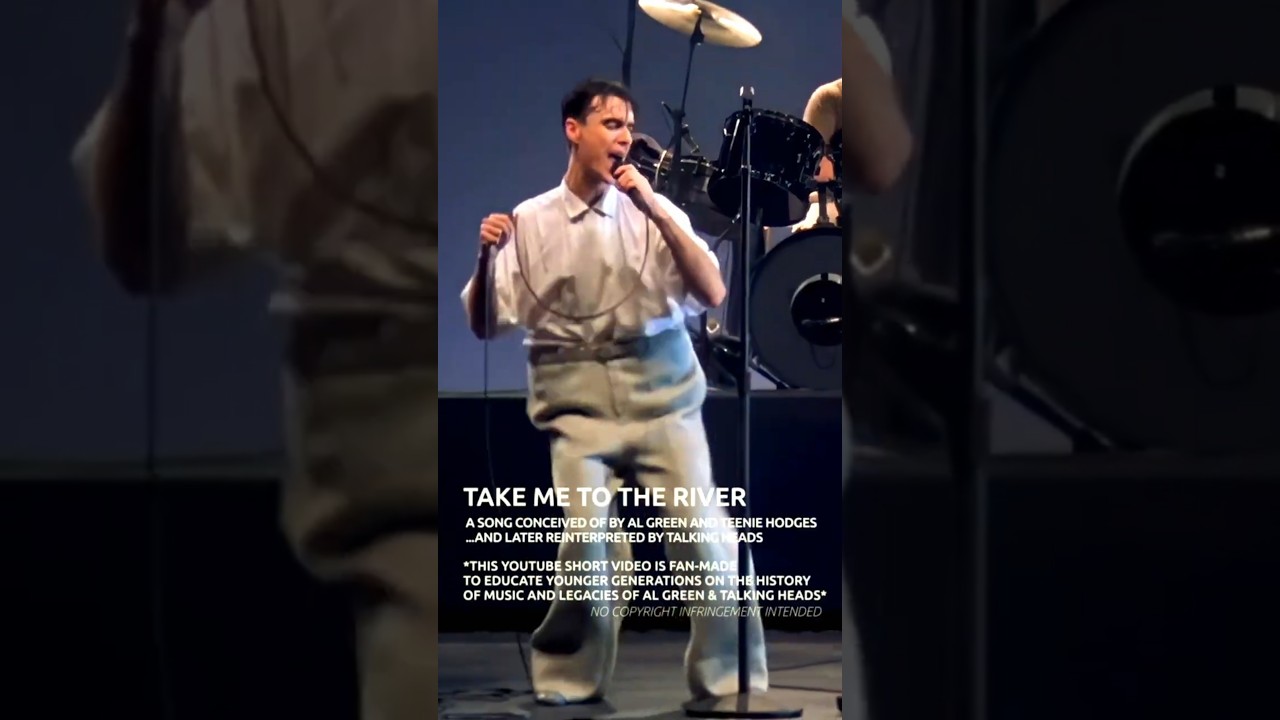 YouTube에서 Talking Heads "Take Me to the River" | Stop Making Sense (performed, 1984) 보기 YouTube에서 Talking Heads "Take Me to the River" | Stop Making Sense (performed, 1984) 보기