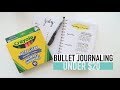 Bullet Journaling ON A BUDGET | Spreads For Lined Pages