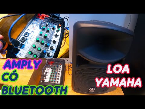 BỘ LOA VÀ AMPLY YAMAHA STAGEPAS 400BT| HÁT KARAOKE GIA ĐÌNH CỰC ĐỈNH VỚI YAMAHA CHÍNH HÃNG
