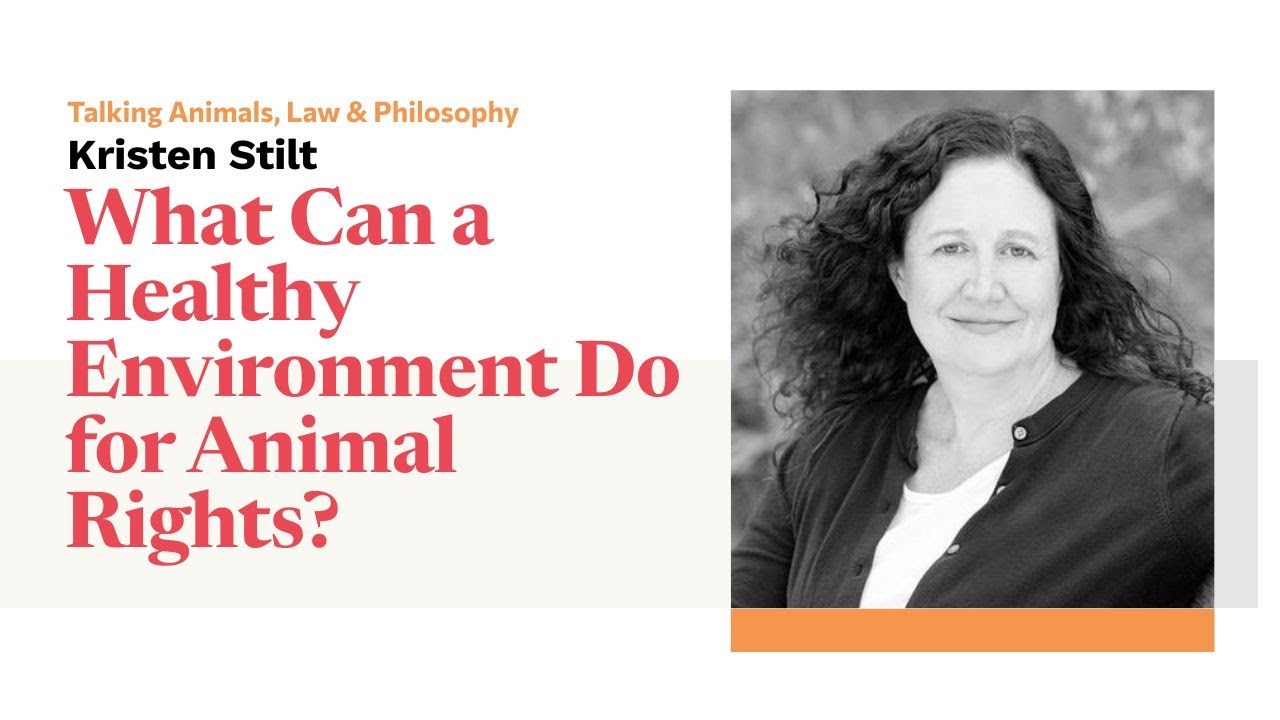 Kristen Stilt 'What Can a Healthy Environment Do for Animal Rights?'