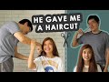 Relationship Q&A while he cuts my hair