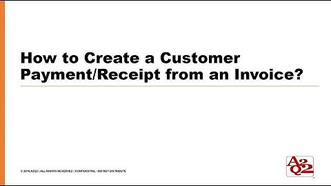 #77 | NetSuite How to Create a Customer Payment Receipt from an Invoice