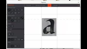 Create a new font from images in BirdFont 2.x