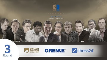 Round 3 - 2018 GRENKE Chess Classic - Live commentary