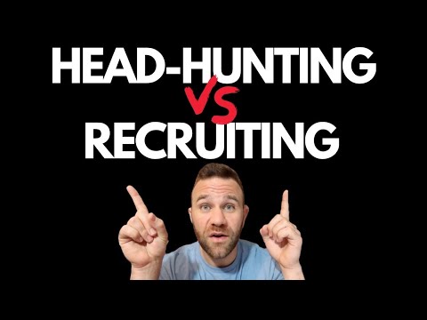 Video: Ce vrei să spui prin headhunt?