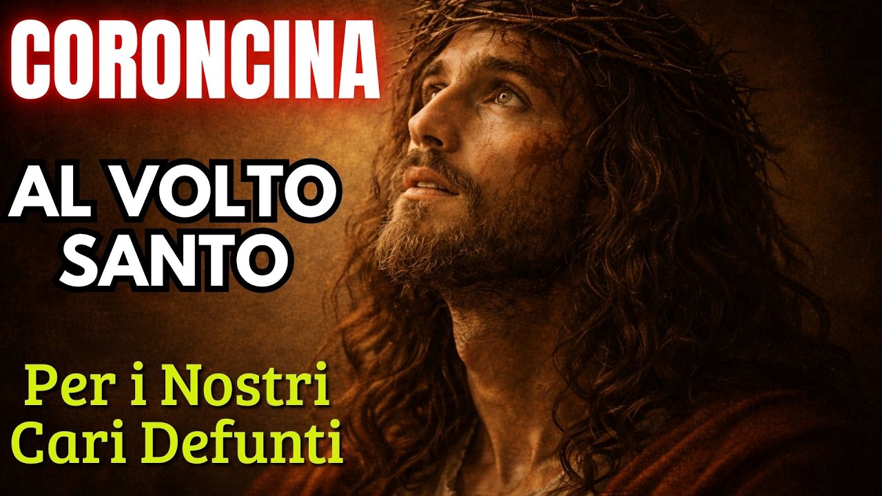 Santo Volto di Gesù: Preghiera Potente e Coroncina di Riparazione per le Anime del Purgatorio