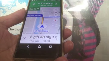Cách sử dụng Google Maps dẫn đường bằng giọng nói trên Điện thoại Sony Xperia