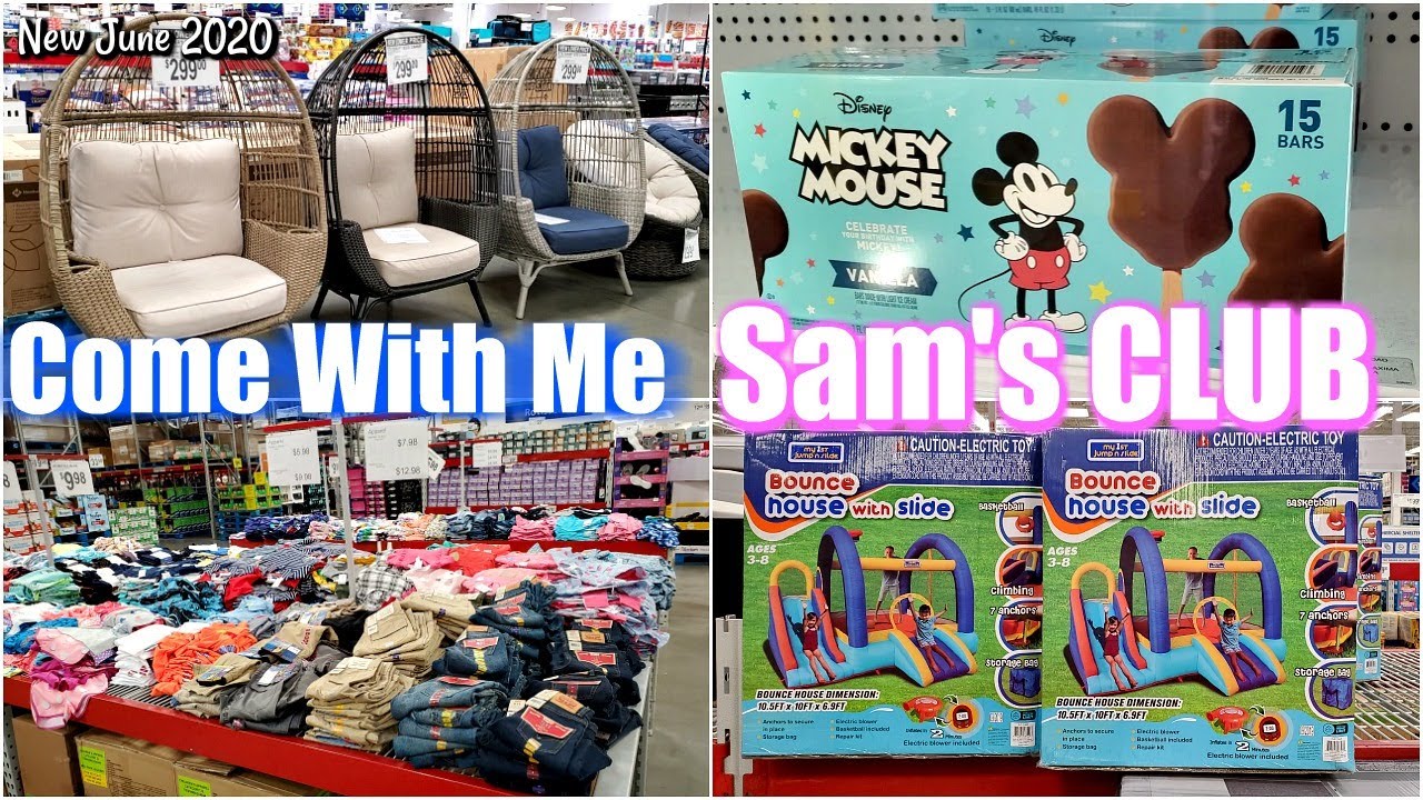 Sam's club NEWEST FINDS SHOP WITH ME JUNE 2020 YouTube