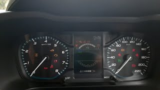 Instrument cluster of Tata Altroz XT model || our new car ?